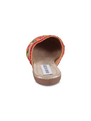 multi colored slip on mules - 15003993 - Standard Image - 3
