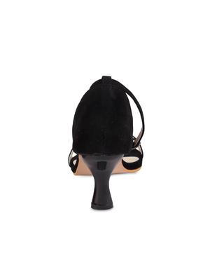 black ankle strap sandal - 15004045 - Standard Image - 3