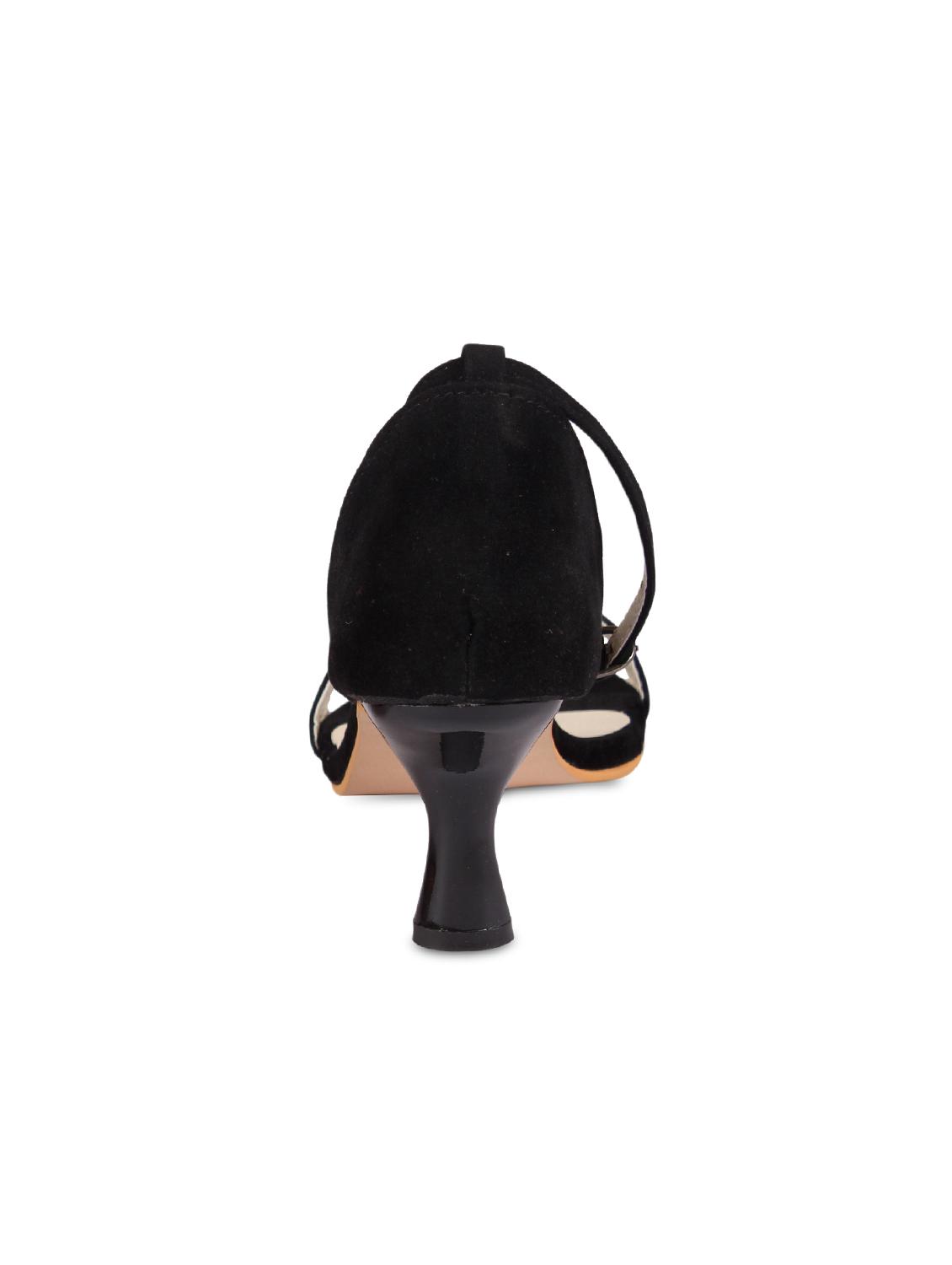 black ankle strap sandal - 15004045 - Zoom Image - 3