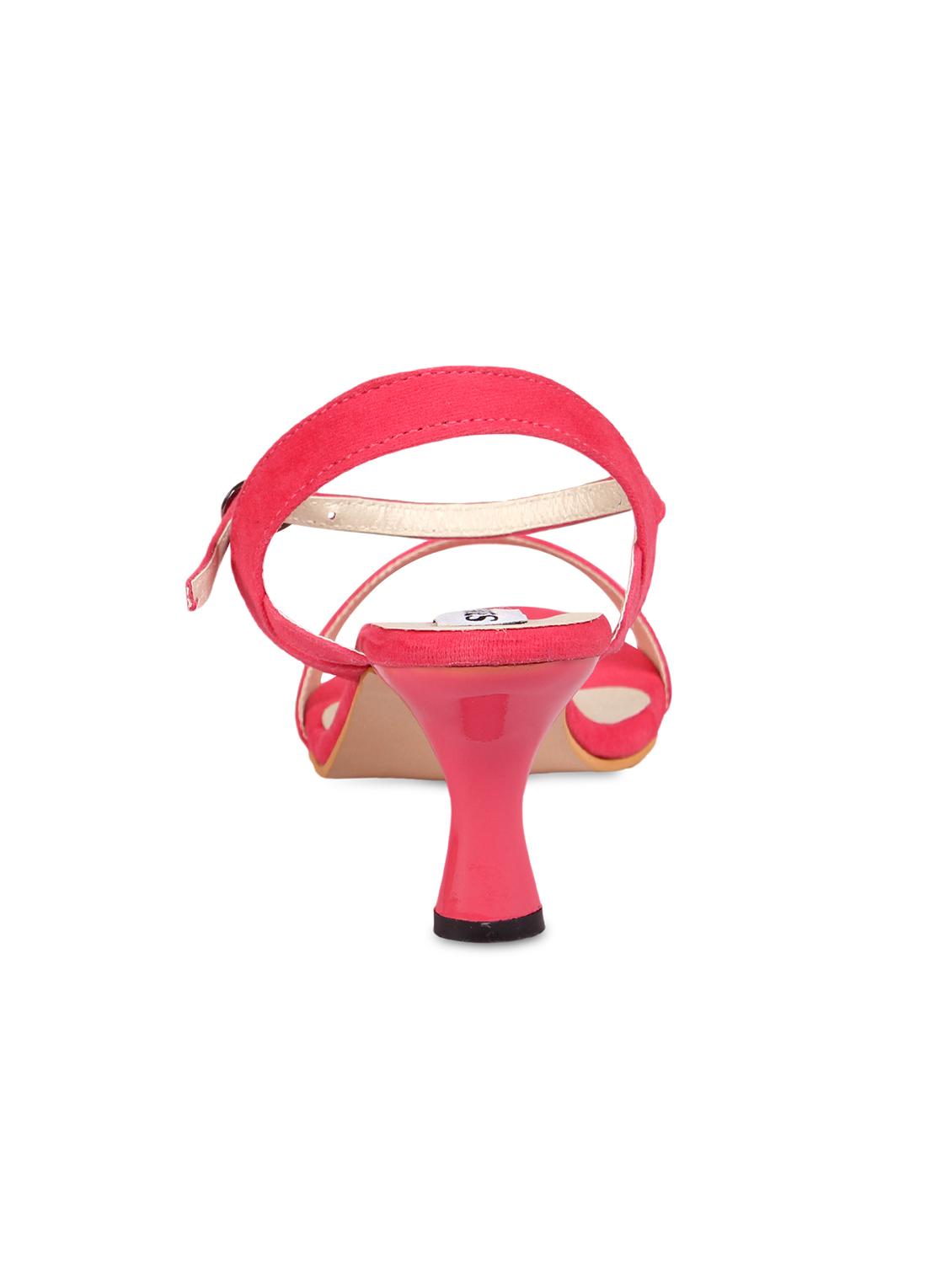 pink ankle strap sandal - 15004055 - Zoom Image - 3