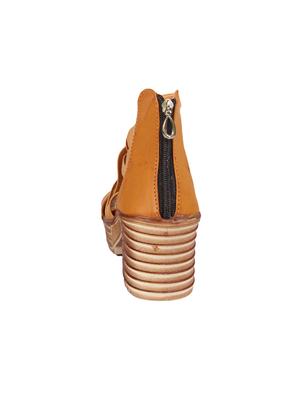 brown closed back sandal - 15004060 - Standard Image - 3
