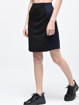 black viscose pencil skirt - 15004628 - Standard Image - 3