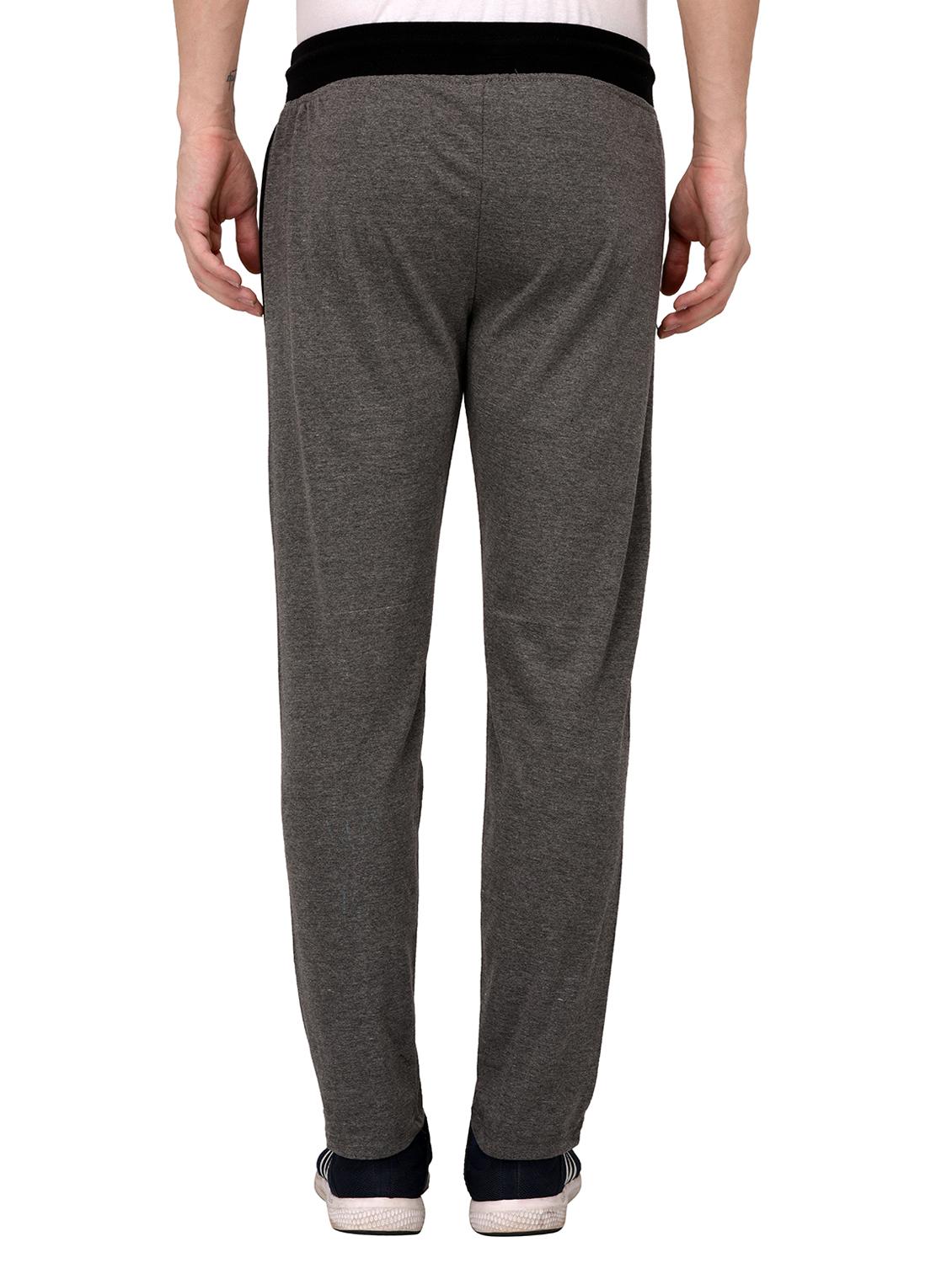grey cotton track pant - 15005061 - Zoom Image - 3