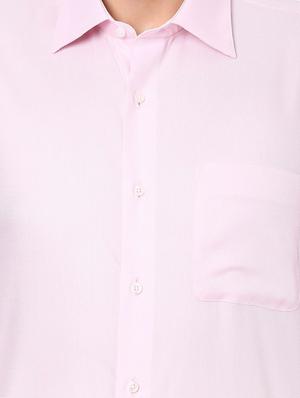 pink cotton formal shirt - 15007129 - Standard Image - 3