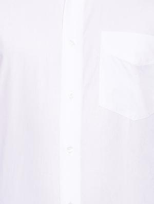 white cotton formal shirt - 15007140 - Standard Image - 3
