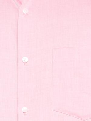 pink cotton formal shirt - 15007167 - Standard Image - 3