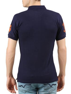 navy blue cotton t-shirt - 15007894 - Standard Image - 3
