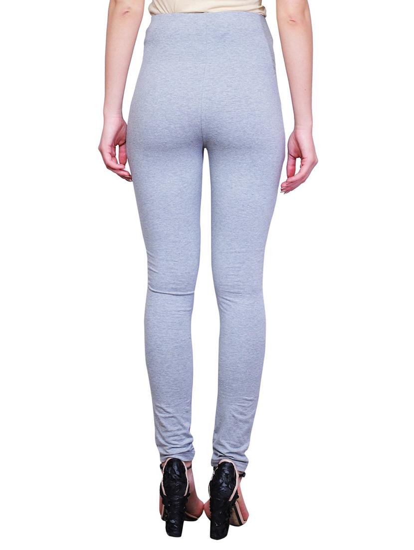 grey solid maternity wear leggings - 15007933 - Zoom Image - 3
