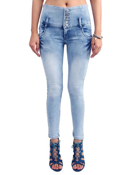light blue denim jeans - 15009422 - Standard Image - 1
