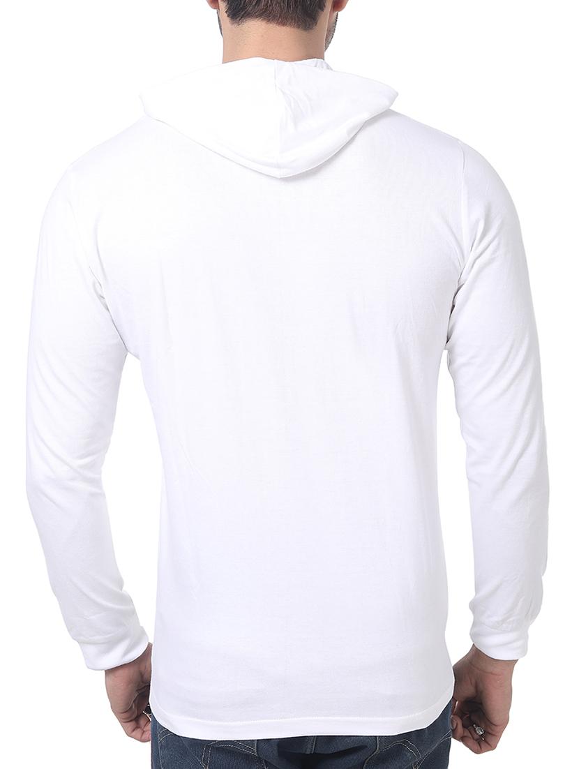 white cotton t-shirt - 15009430 - Zoom Image - 3