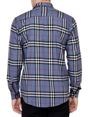 grey cotton casual shirt - 15012916 - Standard Image - 3