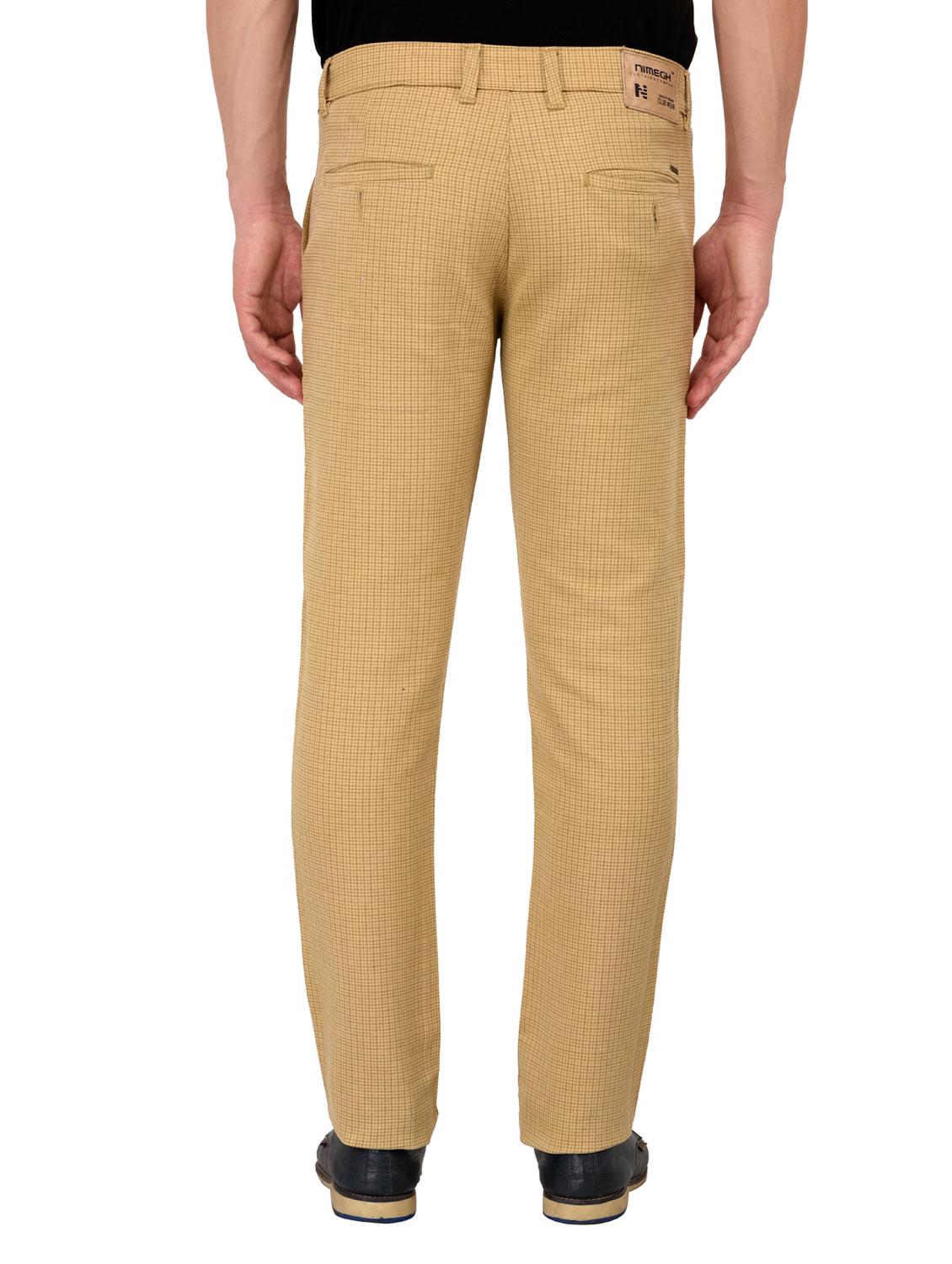 beige cotton chinos - 15012940 - Zoom Image - 3