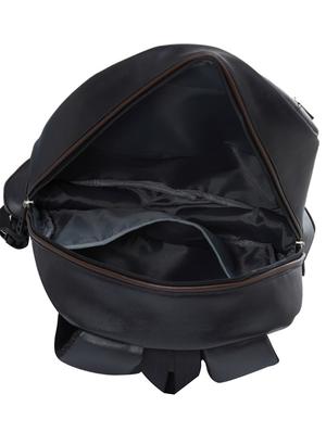 black leatherette backpack - 15013356 - Standard Image - 3