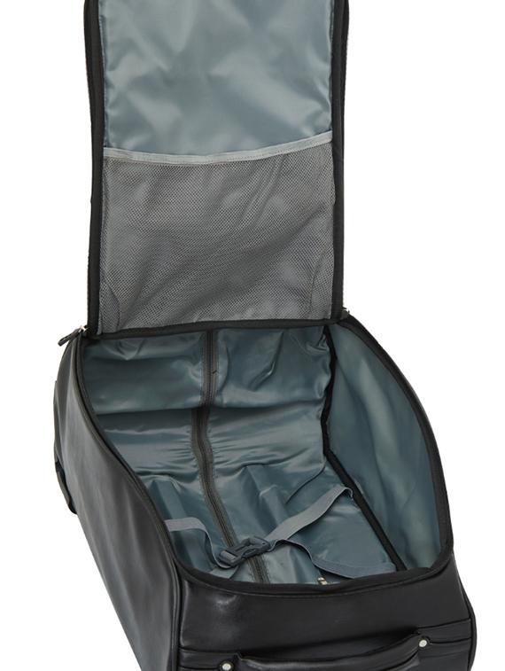 black leatherette (pu) trolleybag - 15013369 - Zoom Image - 3