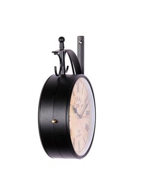Antique Victoria Wall Clock Double Side Metal Railway Clock - 15013605 - Standard Image - 3