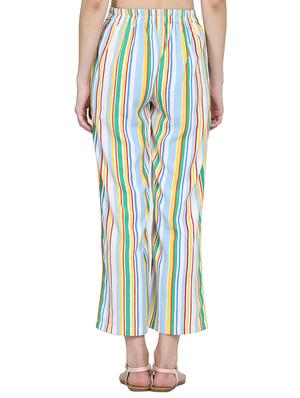 green striped palazzo - 15014232 - Standard Image - 3