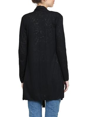 solid black viscose shrug - 15015827 - Standard Image - 3