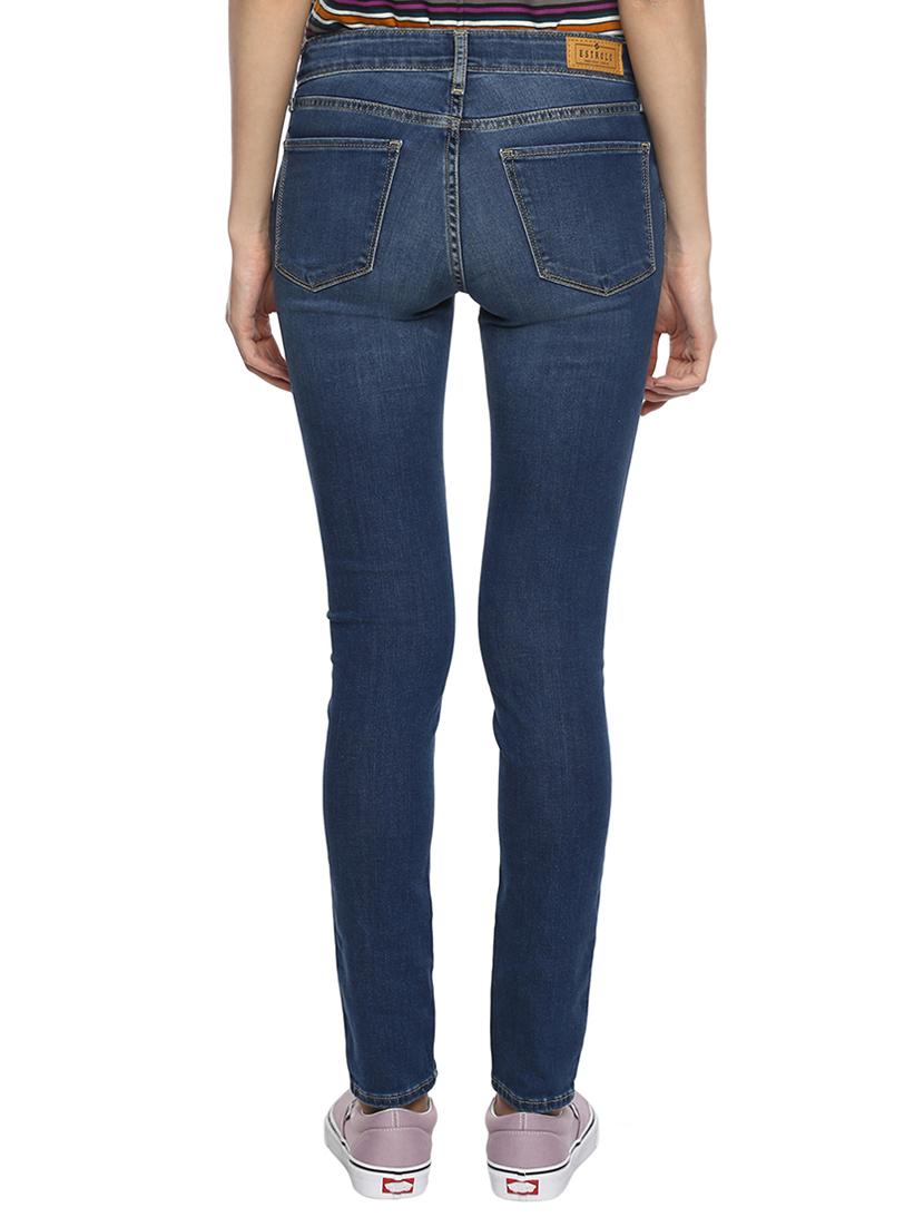 blue embellished denim jeans - 15015899 - Zoom Image - 3