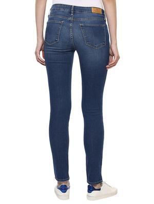 blue embellished denim jeans - 15015915 - Standard Image - 3