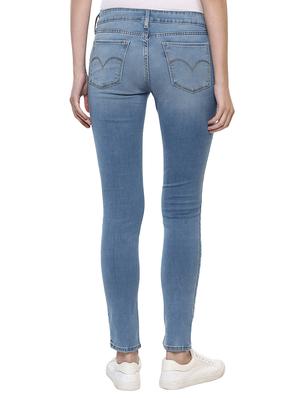 light blue embellished denim jeans - 15015922 - Standard Image - 3