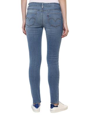 blue distressed denim jeans - 15015924 - Standard Image - 3