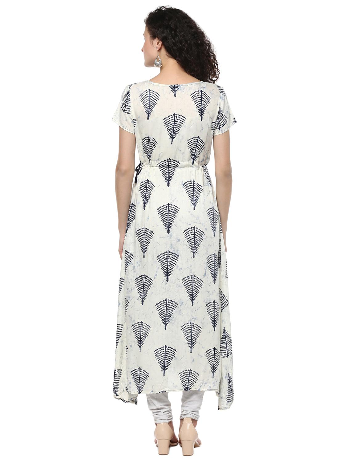 draw code asymmetric kurta - 15016040 - Zoom Image - 3