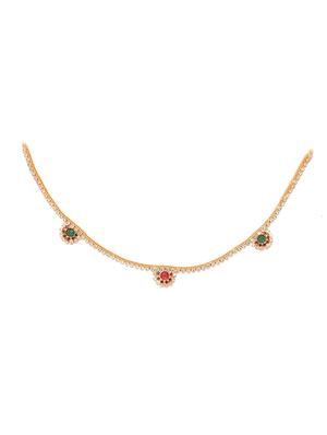 gold metal anklets and payal - 15017494 - Standard Image - 3