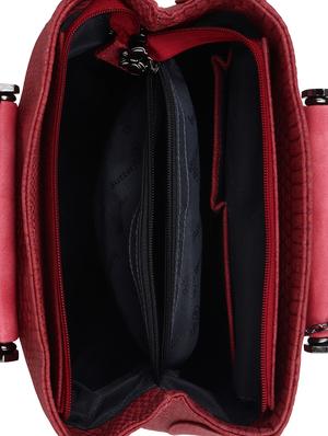 pink leatherette regular handbag - 15018547 - Standard Image - 3