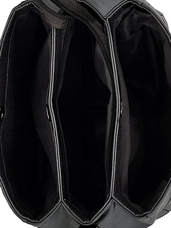 grey leatherette handbag - 15018720 - Zoom Image - 3