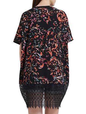 black printed shrug - 15019484 - Standard Image - 3