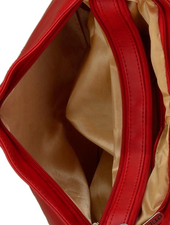 red leatherette regular sling bag - 15021084 - Zoom Image - 3