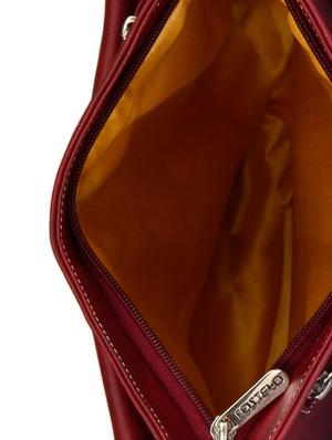 maroon leatherette regular sling bag - 15021148 - Standard Image - 3