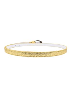 gold leatherette (pu belt - 15021733 - Standard Image - 3