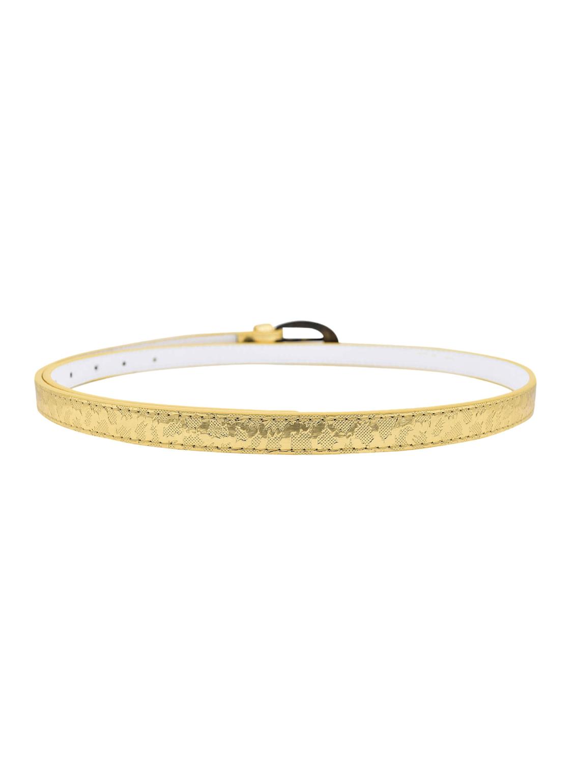 gold leatherette (pu belt - 15021733 - Zoom Image - 3