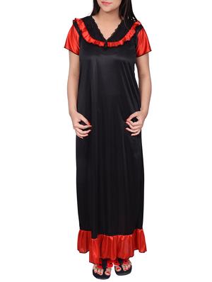 multi colored robe and nighty set - 15023785 - Standard Image - 3