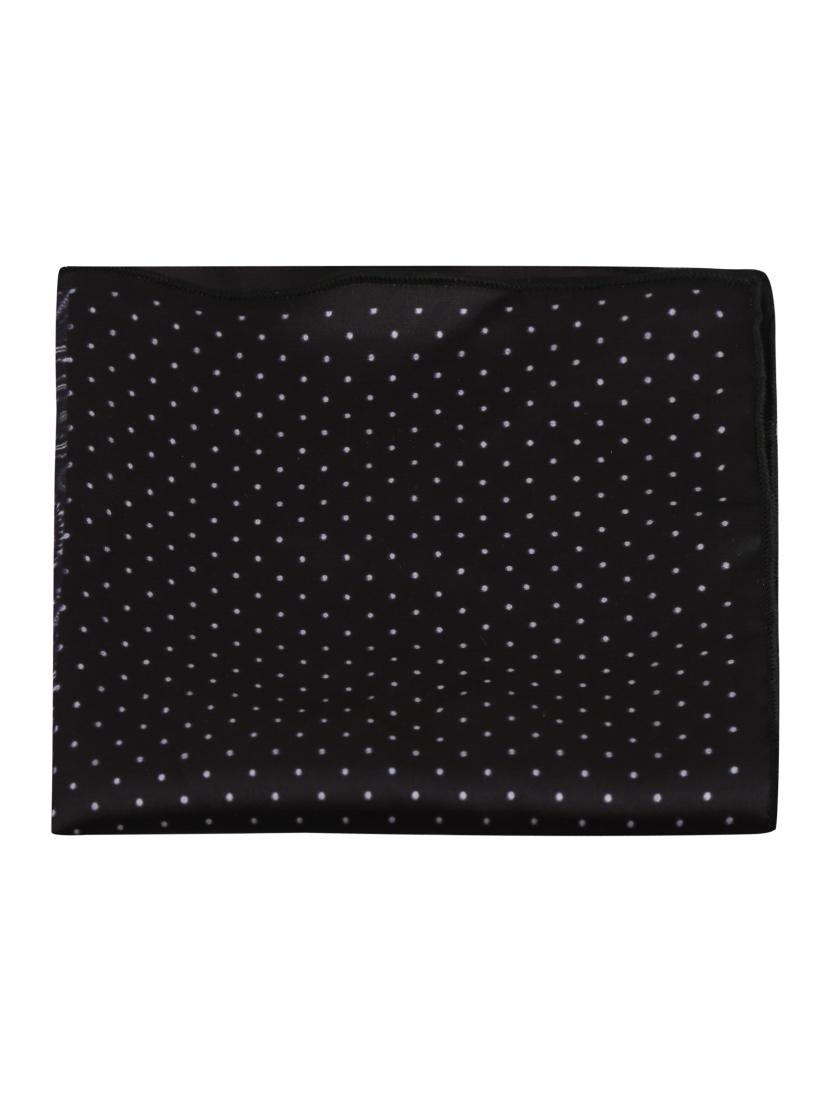 black polyester pocketsquare - 15024025 - Zoom Image - 6