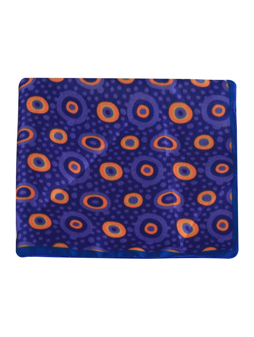 blue polyester pocketsquare - 15024026 - Zoom Image - 6