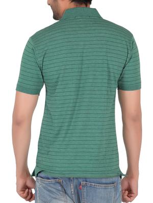 green cotton pocket t-shirt - 15024339 - Standard Image - 3