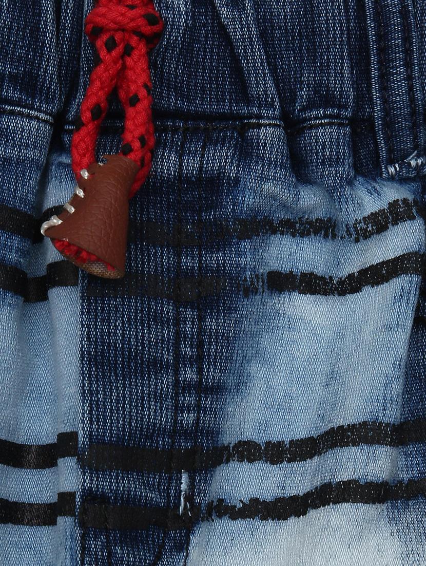 blue denim three-fourth - 15024357 - Zoom Image - 3
