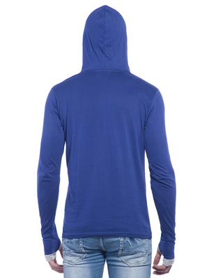 navy blue cotton thumb hole tshirt - 15024972 - Standard Image - 3