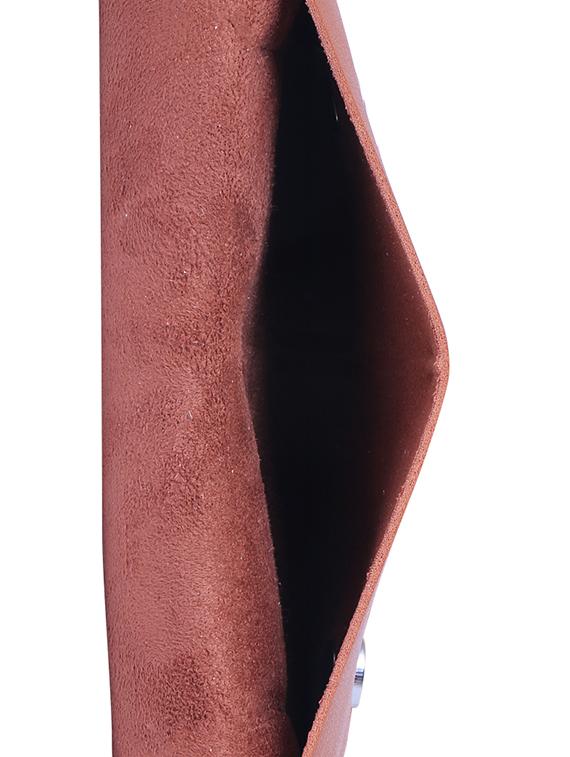brown leatherette regular sling bag - 15025082 - Zoom Image - 3