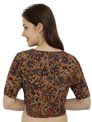 multi colored printed stitched blouse - 15025177 - Standard Image - 3