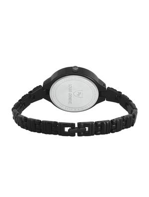 LOUIS GENEVE Black Dial Watch For Women - LG-LW-SS-BLACK-82 - 15025717 - Standard Image - 3