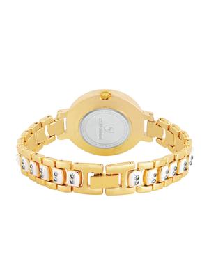 LOUIS GENEVE White Dial Watch For Women - LG-LW-SS-GOLDEN-103 - 15025736 - Standard Image - 3