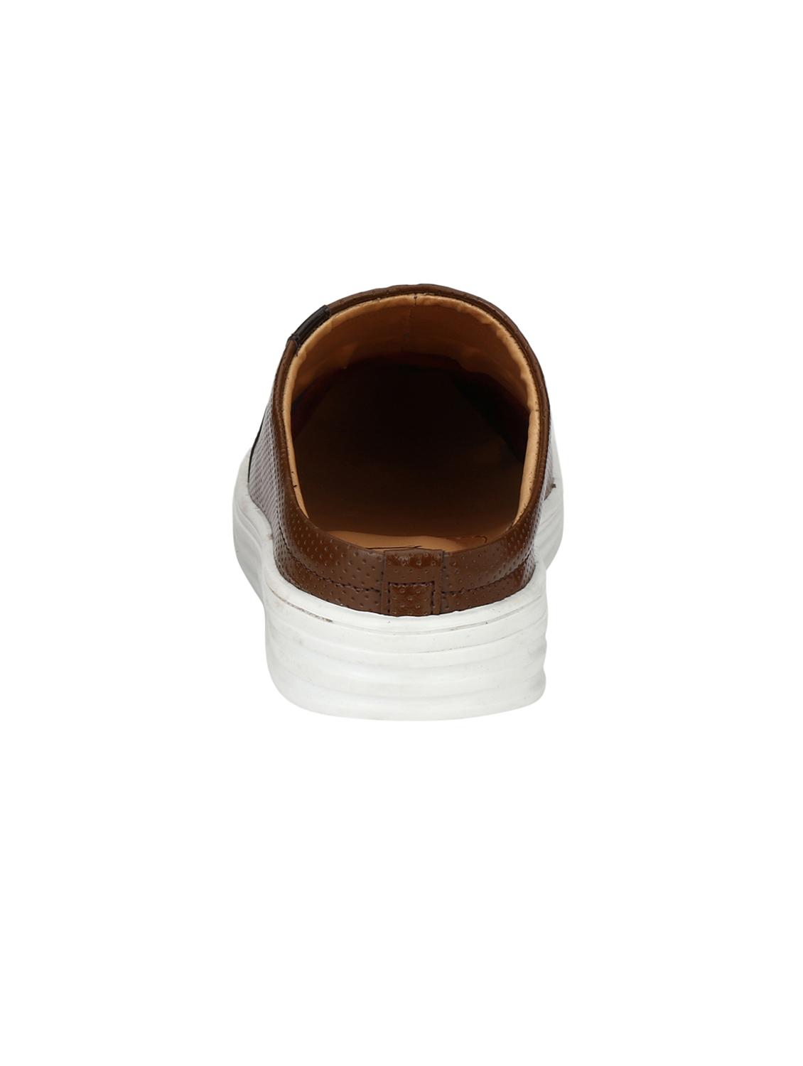 tan leatherette casual slipon - 15025989 - Zoom Image - 3
