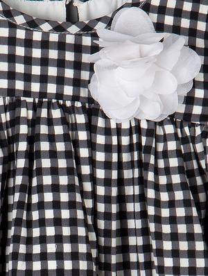 black polyester frock - 15026360 - Standard Image - 3