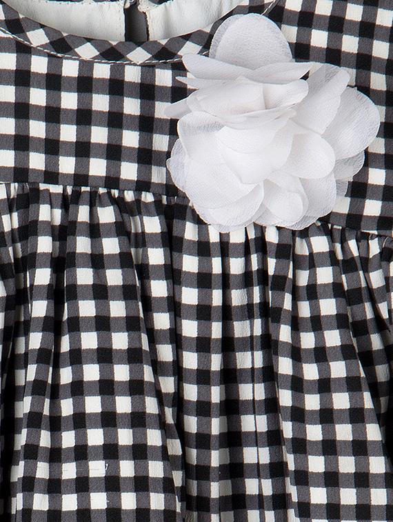 black polyester frock - 15026360 - Zoom Image - 3