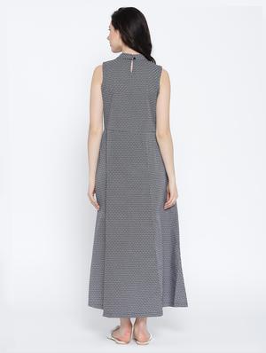 black printed maxi dress - 15027528 - Standard Image - 3