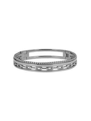 silver metal bracelet - 15028311 - Standard Image - 3