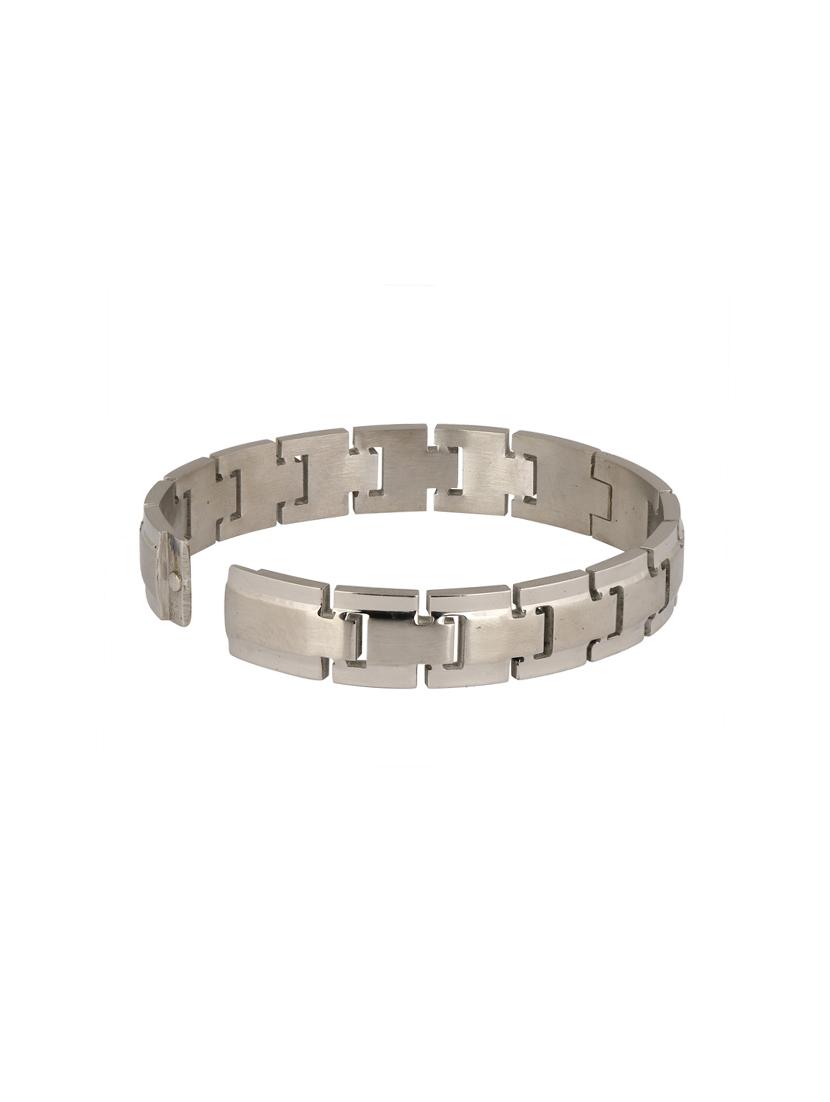 silver metal bracelet - 15028314 - Zoom Image - 3